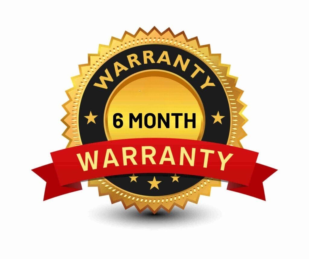 6Month Warranty